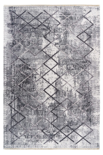 Obsession, Kusový koberec My Valencia 633 grey – na von aj na doma, 200x290, šedá, chodba / predsieň