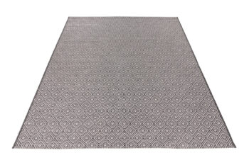 Obsession, Kusový koberec Nordic 870 grey – na von aj na doma, 120x170, šedá, chodba / predsieň