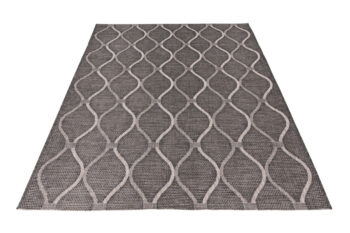 Obsession, Kusový koberec Nordic 871 grey – na von aj na doma, 160x230, šedá, chodba / predsieň