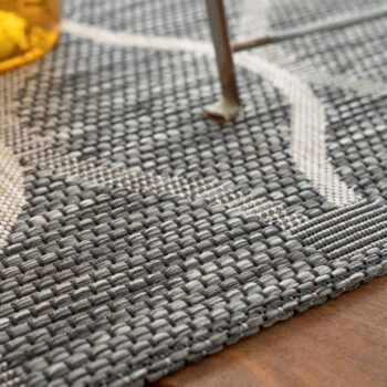 Obsession, Kusový koberec Nordic 871 grey – na von aj na doma, 80x150, šedá, chodba / predsieň