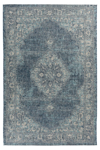 Obsession, Kusový koberec Nordic 875 navy – na von aj na doma, 80x150, modrá, chodba / predsieň