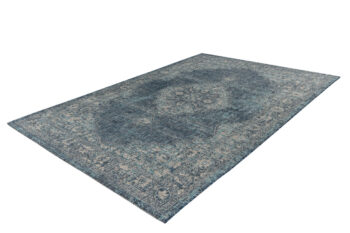 Obsession, Kusový koberec Nordic 875 navy – na von aj na doma, 80x150, modrá, chodba / predsieň