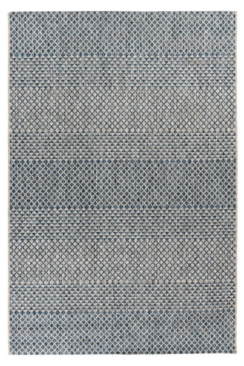 Obsession, Kusový koberec Nordic 877 navy – na von aj na doma, 80x150, modrá, chodba / predsieň