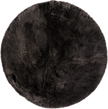 Obsession, Kusový koberec Samba 495 Anthracite kruh, 80x80 (priemer) kruh, šedá, obývacia izba