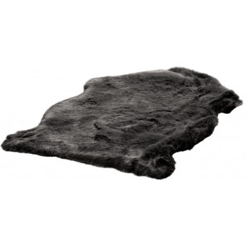 Obsession, Kusový koberec Samba 495 Anthracite (tvar kožušiny), 55x85 tvar kožušiny, šedá, obývacia izba