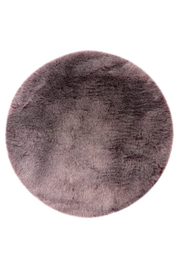 Obsession, Kusový koberec Samba 495 Mauve kruh, 80x80 (priemer) kruh, fialová, obývacia izba