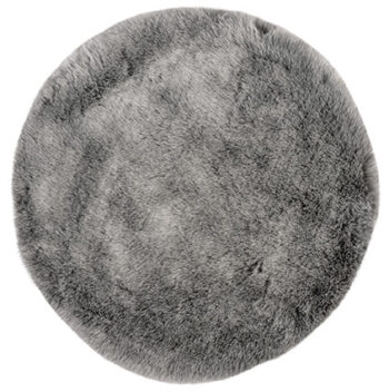 Obsession, Kusový koberec Samba 495 Silver kruh, 80x80 (priemer) kruh, šedá, obývacia izba