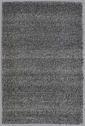 Obsession, Ručne tkaný kusový koberec Loft 580 GRAPHITE, 200x290, šedá, kancelária