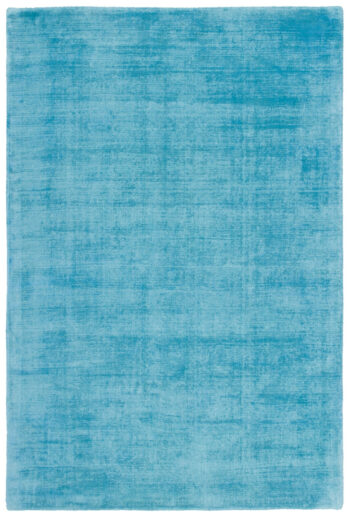 Obsession, Ručne tkaný kusový koberec Maori 220 Turquoise, 80x150, modrá, chodba / predsieň