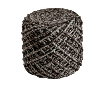 Obsession Sedací vak ROYAL Pouf POR 888 Coffee - Průměr 40-45 cm cm