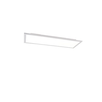 Oceľové stropné svietidlo 80 cm vrátane LED s diaľkovým ovládaním - Live