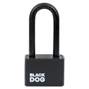 Oceľový visiaci zámok RV.BLACKDOG.40.PL