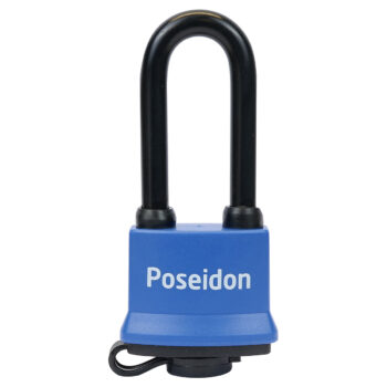 Oceľový vodeodolný zámok s plastovým krytom RV.POSEIDON.40.PL