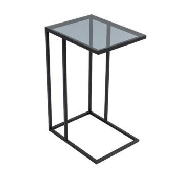Odkladací stolík Alaska C Smoked Glass
