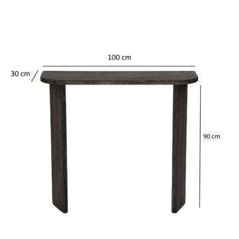 Odkladací stolík Ikigai Anthracite