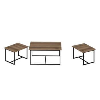 Odkladací stolík Levada Walnut, 3 ks