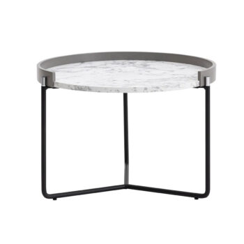 Odkladací stolík Mandy Athracite, 2 ks