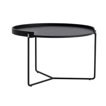Odkladací stolík Mandy Athracite, 2 ks