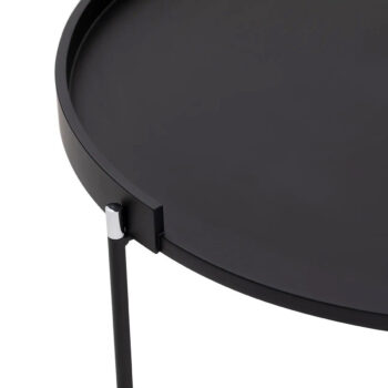 Odkladací stolík Mandy Athracite, 2 ks