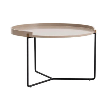 Odkladací stolík Mandy Beige, 2 ks
