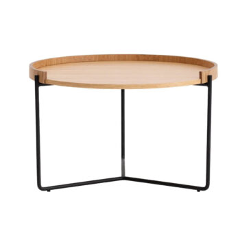 Odkladací stolík Mandy Natural, 2 ks