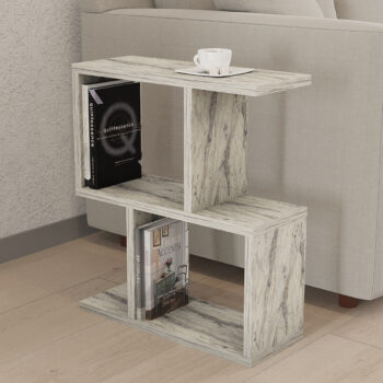 Odkladací stolík Zet Freesia Marble