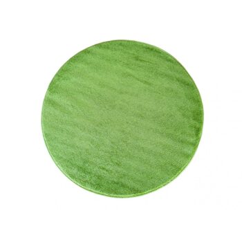 Okrúhly koberec zelenej farby Šírka: 50 cm | Dĺžka: 50 cm