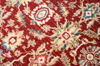 Okrúhly vintage koberec červeno béžovej farby Šírka: 170 cm