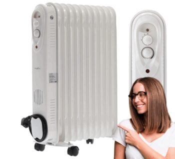 Olejový radiátor s termostatom 2500W