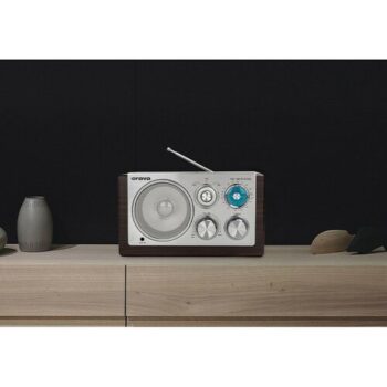 Orava RR-19 B retro rádio, hnedá