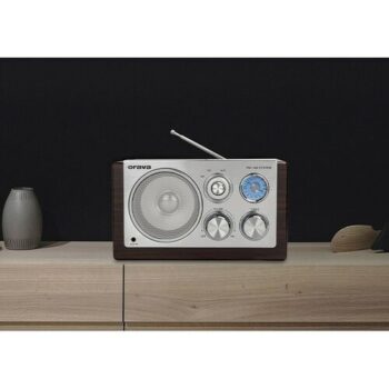 Orava RR-19 C retro rádio, hnedá
