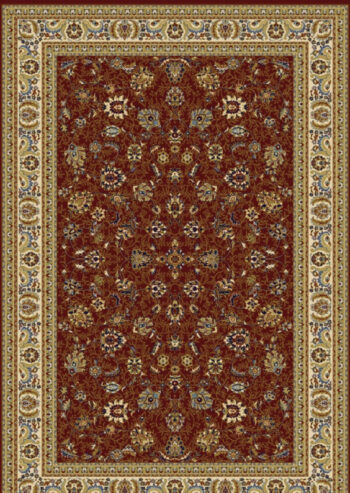 Oriental Weavers, Kusový koberec Kendra 170 / DZ2P, 160x235, červená, chodba / predsieň