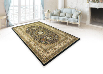 Oriental Weavers, Kusový koberec Kendra 711 / DZ2B, 160x235, modrá, obývacia izba
