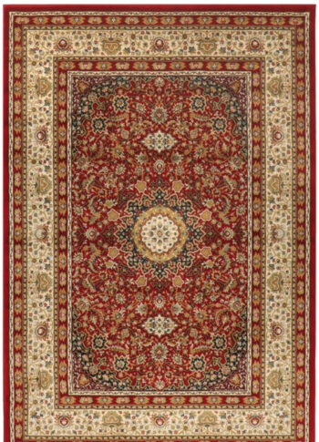 Oriental Weavers, Kusový koberec Kendra 711 / DZ2H, 200x285, červená, chodba / predsieň