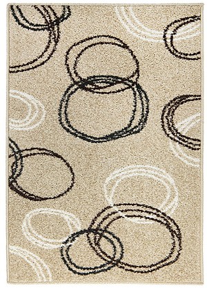Oriental Weavers, Kusový koberec Lotto 290 FM7 Y, 100x150, béžová, chodba / predsieň