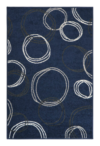 Oriental Weavers, Kusový koberec Lotto 290 HY4 B, 67x120, modrá, chodba / predsieň