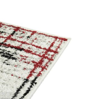 Oriental Weavers, Kusový koberec Lotto 406 FM6 W, 67x120, červená, obývacia izba