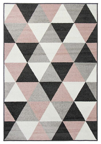 Oriental Weavers, Kusový koberec Lotto 523 HR5 X, 133x190, ružová, chodba / predsieň