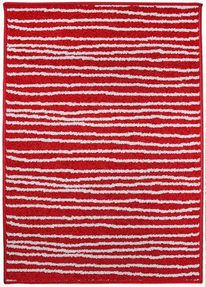 Oriental Weavers, Kusový koberec Lotto 562 FM6 R, 200x285, červená, chodba / predsieň