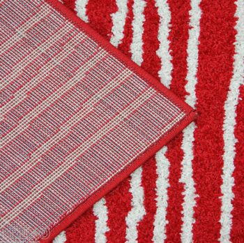 Oriental Weavers, Kusový koberec Lotto 562 FM6 R, 67x120, červená, chodba / predsieň