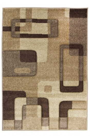 Oriental Weavers, Kusový koberec Portland 1597 AY3 D, 120x170, hnedá, chodba / predsieň