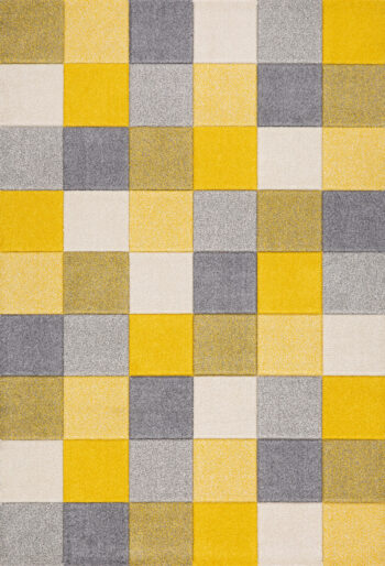 Oriental Weavers, Kusový koberec Portland 1923/RT44, 120x170, žltá, chodba / predsieň