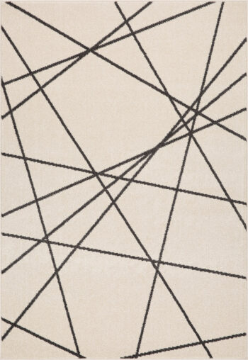 Oriental Weavers, Kusový koberec Portland 2604/RT4I, 133x190, biela, chodba / predsieň