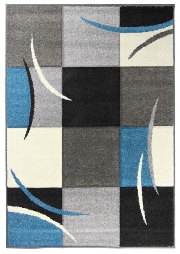 Oriental Weavers, Kusový koberec Portland 3064 AL1 Z, 80x140, modrá, chodba / predsieň