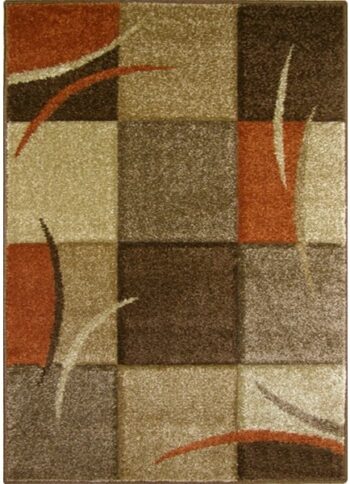 Oriental Weavers, Kusový koberec Portland 3064 AY3 J, 200x285, hnedá, chodba / predsieň