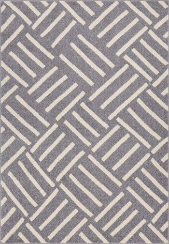 Oriental Weavers, Kusový koberec Portland 4601/RT4V, 133x190, šedá, chodba / predsieň