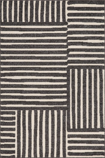 Oriental Weavers, Kusový koberec Portland 7090/RT4E, 133x190, šedá, chodba / predsieň