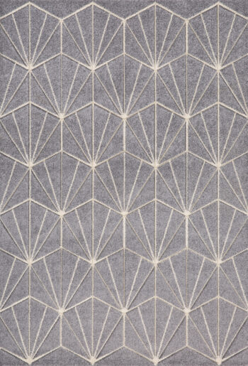 Oriental Weavers, Kusový koberec Portland 750/RT4N, 80x140, šedá, chodba / predsieň