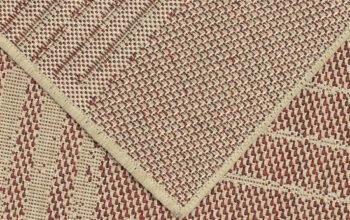Oriental Weavers, Kusový koberec Sisalo / DAWN 706 / 044P – na von aj na doma, 133x190, červená, chodba / predsieň
