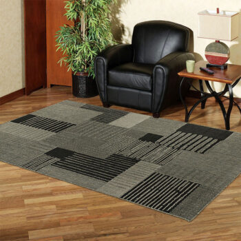 Oriental Weavers, Kusový koberec Sisalo / DAWN 706 / J48H – na von aj na doma, 160x230, šedá, chodba / predsieň